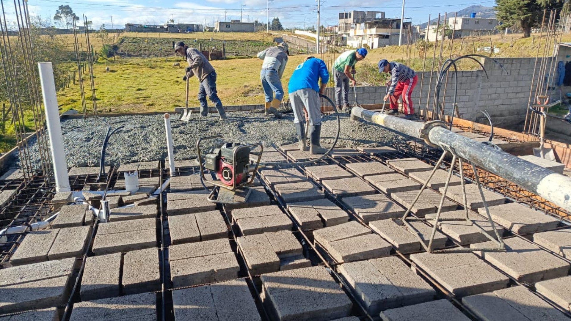 Bombeo de concreto para edificios y proyectos verticales